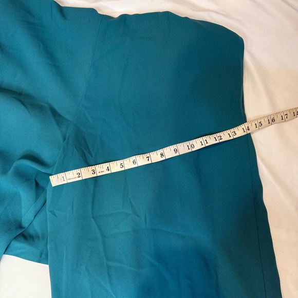 NWT J. Crew Sleeveless Ruffle Jumpsuit Blue - Picture 11 of 16